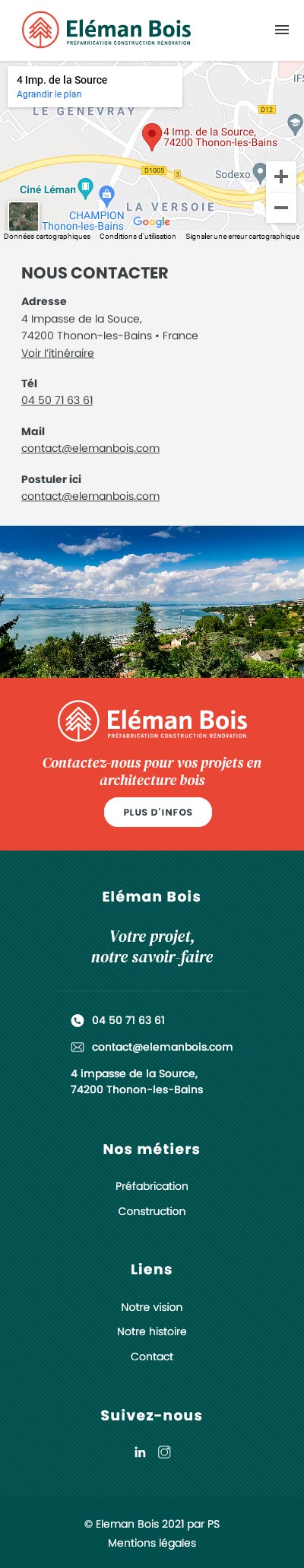 version mobile (3) • Eleman Bois